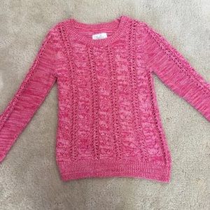 Sparkling Pink Justice Sweater